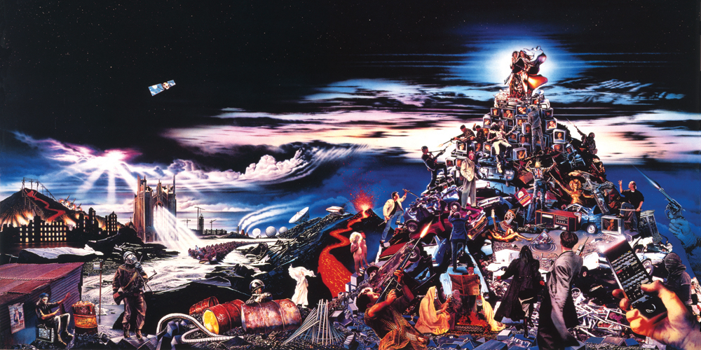 Illustration of the Hill, one of the main metaphors in the album Vigil in a Wilderness of Mirrors